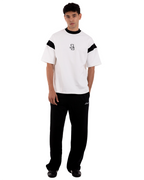HAQ Shoulder Stripe–White