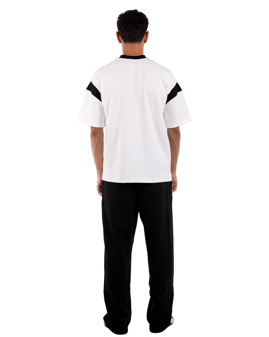 HAQ Shoulder Stripe–White