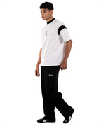 HAQ Shoulder Stripe–White