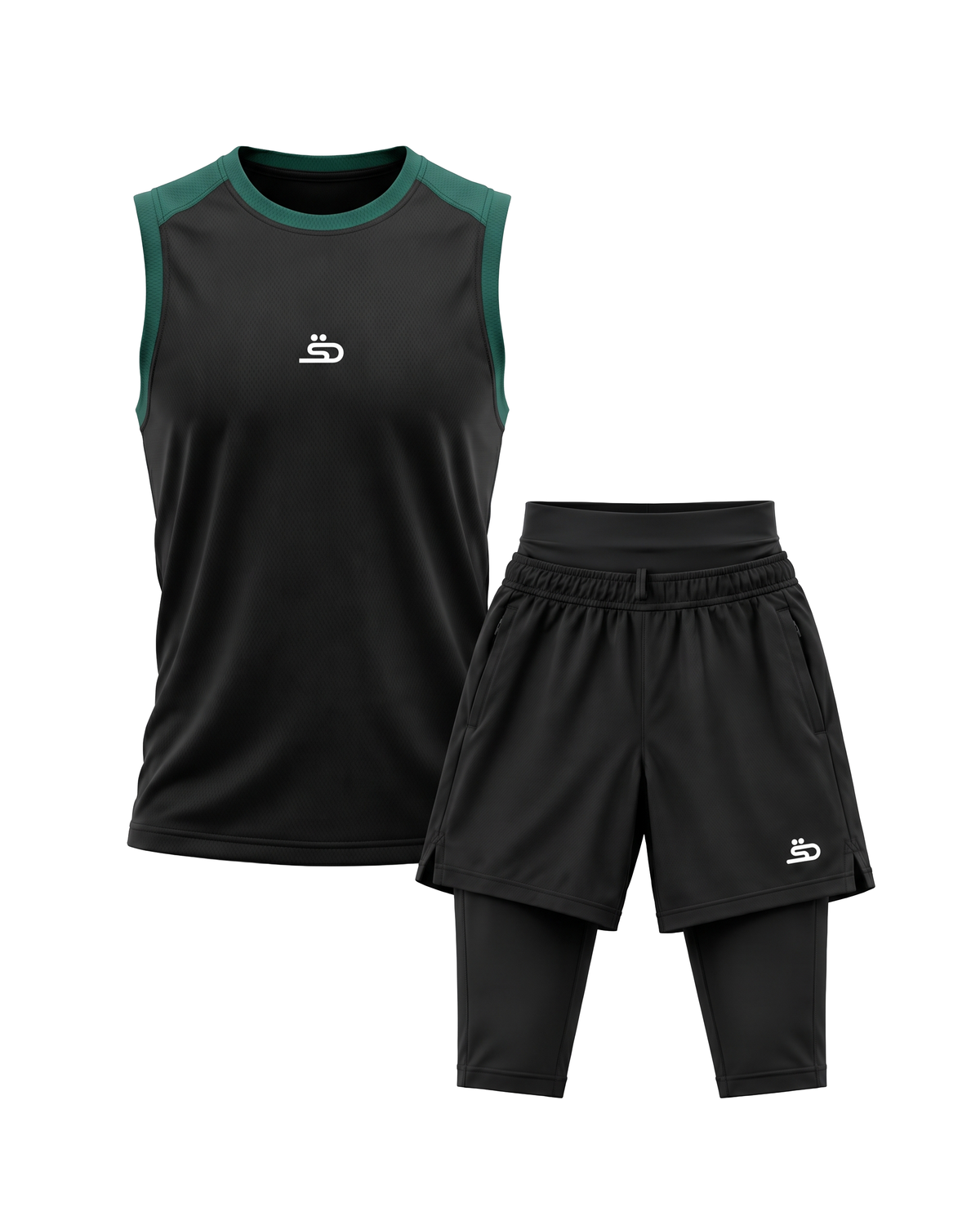 TankTop+Short - Black SET
