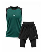 TankTop + Short - Emerald Green  Bundle